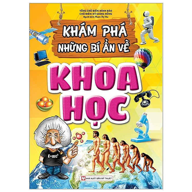 Sách Khám phá những bí ẩn- Khoa học
