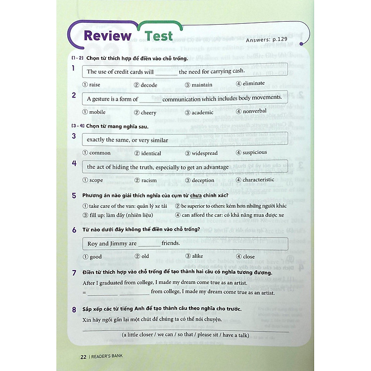 Reader'S Bank Series 8 - Ảnh 9