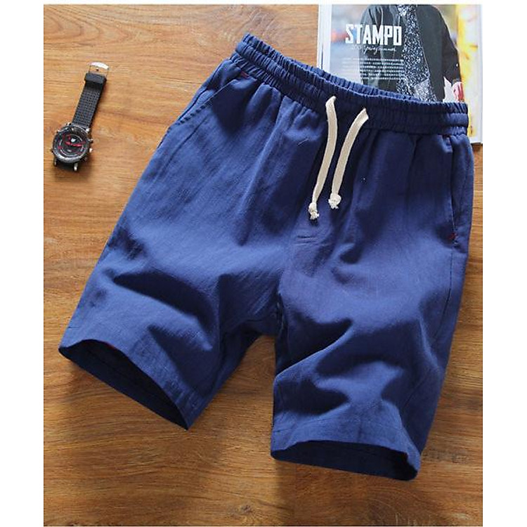 Quần shorts đũi nam SQ501