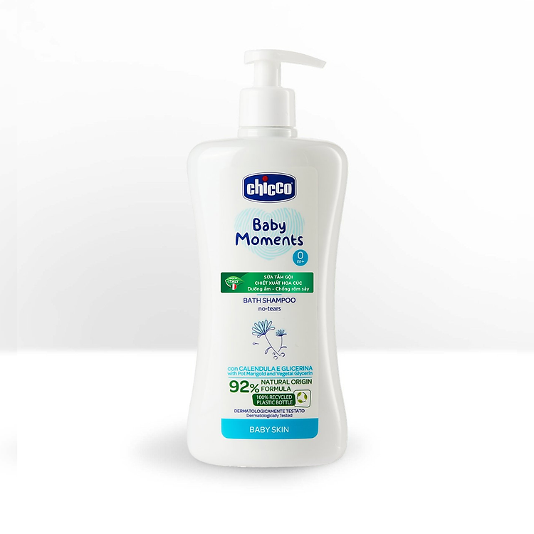 Sữa tắm gội Hoa cúc Chicco 500ml Chính hãng Giá rẻ - Hình ảnh 3