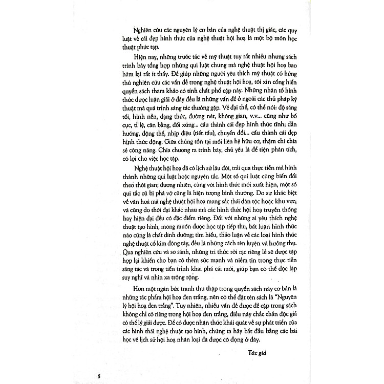 Nguyên Lý Hội Họa Đen Trắng - Ảnh 5