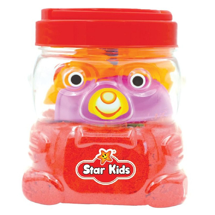 Đồ chơi trẻ em - Bộ cát động lực 500 g và khuôn Phương Tiện Giao Thông K-321-RD