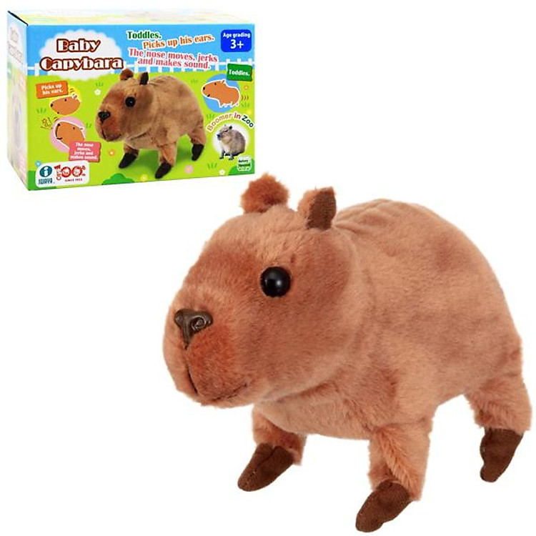 Đồ Chơi Thú Bông Baby Capybara Chính hãng Giá tốt - Hình ảnh 2