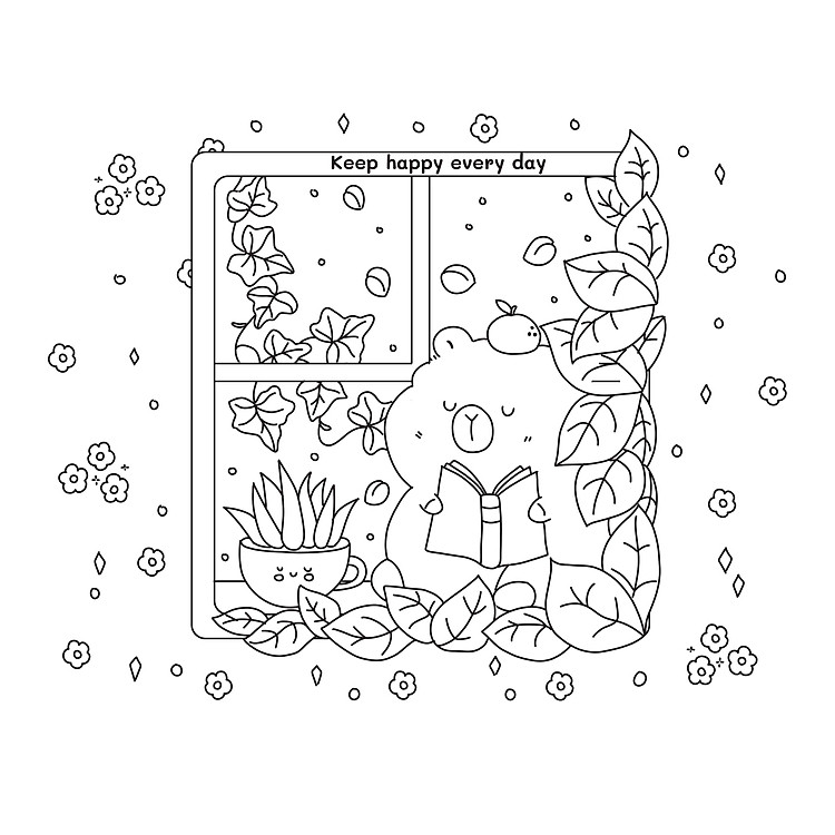 Capybara Happy Everyday - Hạnh Phúc Mỗi Ngày - Ảnh 7