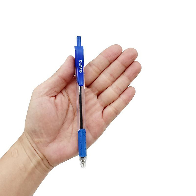 Bút Bi Claro Trion Grip RT 0.7 mm - Mực Xanh - Ảnh 5