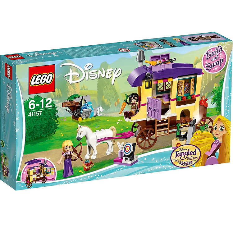 Tìm mua tại Avakids: Bộ Lắp Ráp Xe Rapunzel LEGO 41157 - Ngập tràn khuyến mãi