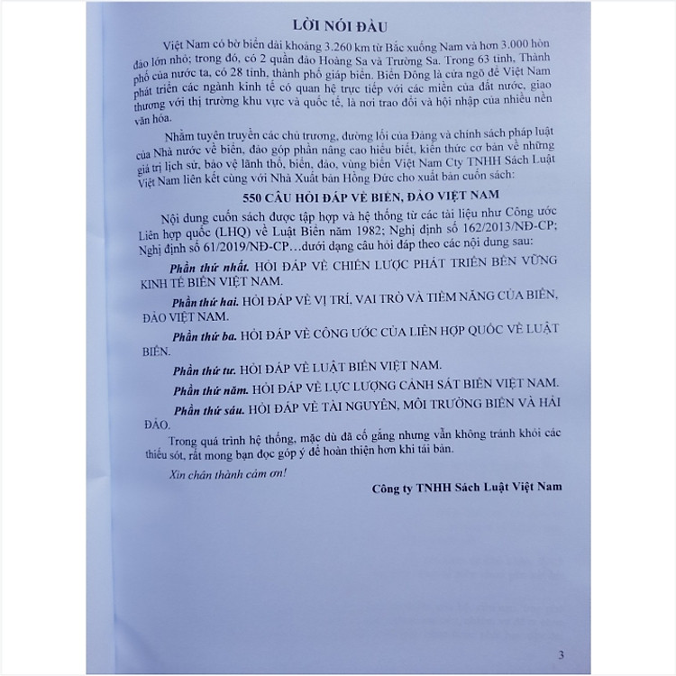 550 Câu Hỏi Đáp về Biển Đảo Việt Nam - Ảnh 2