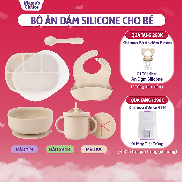 Tìm mua tại Avakids:Bộ Ăn Dặm Mama's Choice Cao Cấp, tràn ngập Khuyến mãi, Ưu đãi