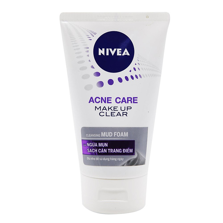 Sữa Rửa Mặt Khoáng Chất Nivea Ngừa Mụn Và Tẩy Trang Nivea - 100g