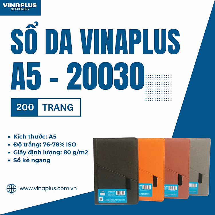 Sổ bìa da giả vải cao cấp A5 (đen) - Ảnh 2