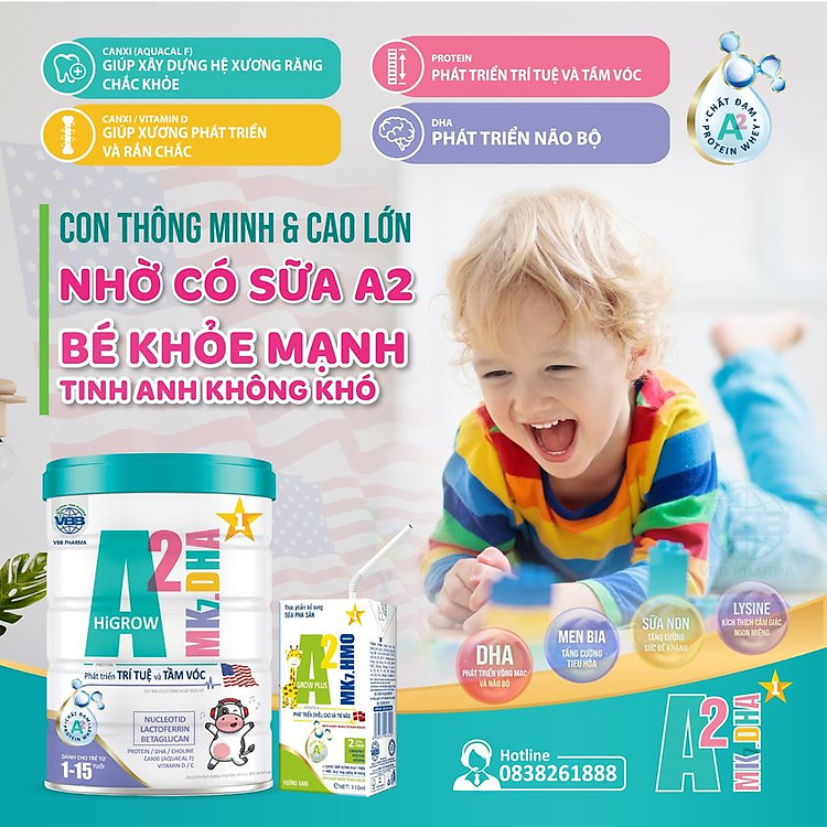 Nơi mua Sữa Bột A2 HiGrow Phát Triển Chiều Cao Ưu đãi - Hình ảnh 4