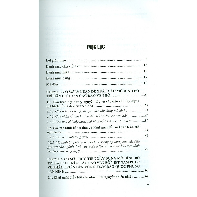 Mô Hình Bố Trí Dân Cư Phục Vụ Phát Triển Kinh Tế - Xã Hội Bền Vững Hệ Thống Đảo Ven Bờ Việt Nam - Ảnh 4
