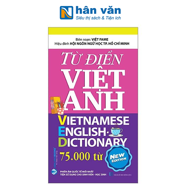Từ Điển Việt-Anh 75.000 Từ (Tái Bản 2024)