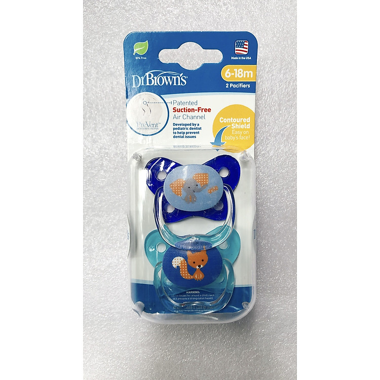Mua Set 2 ty ngậm Dr.Brown's chống vẩu Ưu đãi - Hình ảnh 3