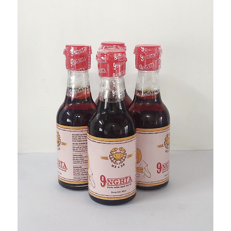 Combo Nước Mắm Phú Quốc Dành Cho Bé Ăn Dặm 60ml