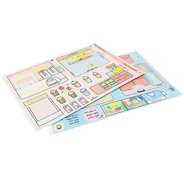 Mua Bộ Tranh Tương Tác Cô Tiên Xanh Chính hãng Giá rẻ - Hình ảnh 2