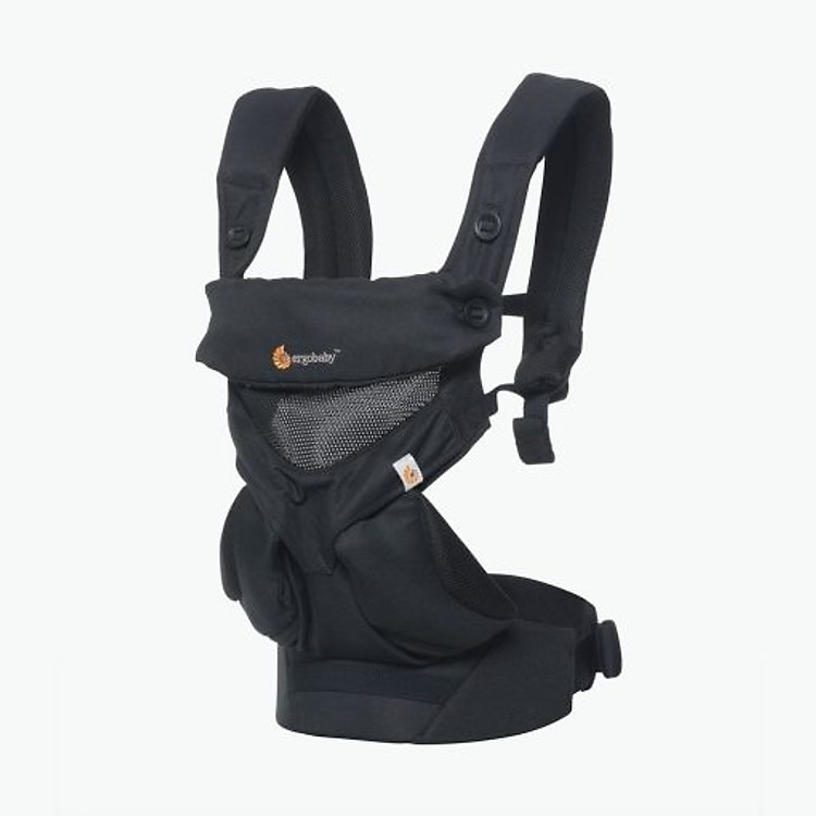 Địu cho bé Ergobaby 360 Cool Air Mesh – Onyx Black Chính Hãng