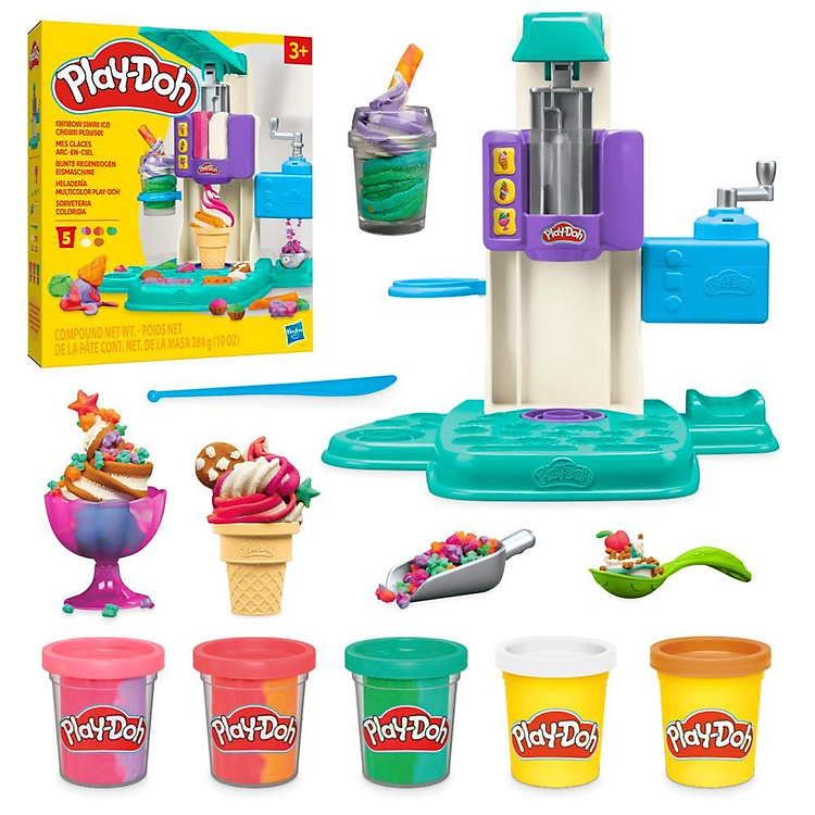 Bột Nặn Nhà Máy Kem Cầu Vòng Playdoh Chính hãng Giá rẻ - Hình ảnh 2
