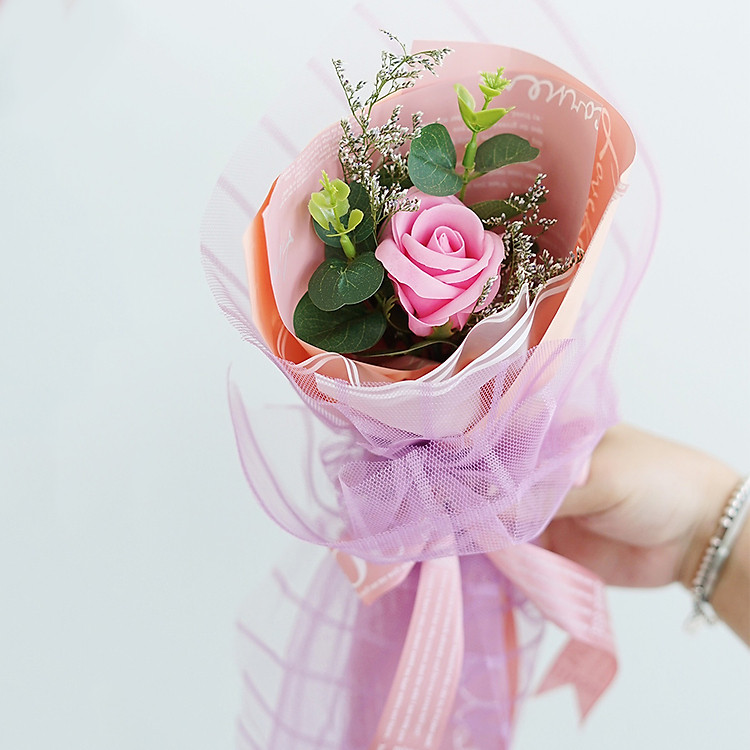 Bó Hoa Sáp 1 Bông 013