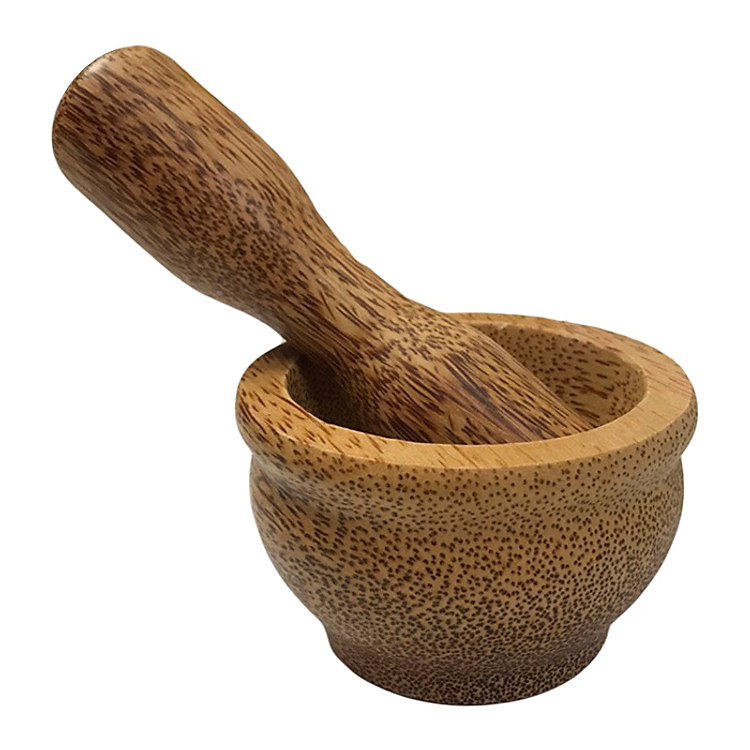 Bộ Cối Chày Gỗ Dừa Nhỏ Ohi@ma