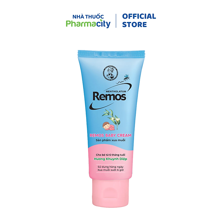 Tham Khảo tại ConCung: Kem chống muỗi Remos Baby 70g , nhận ngay nhiều Ưu đãi