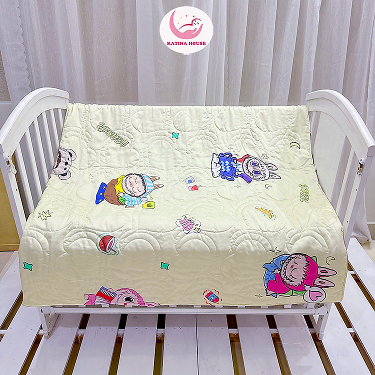Mền cho bé Katina House, vải tencel 60s mềm mại, mát lạnh