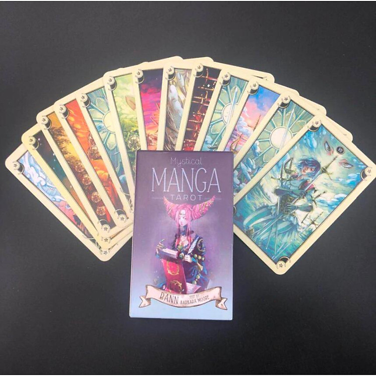 Bộ bài tarot Mystical Manga Tarot kèm quà Chính hãng Giá tốt - Hình ảnh 3