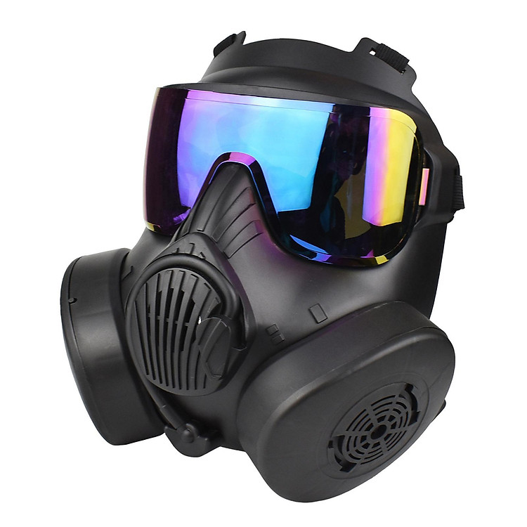 CS with Fan Cover for Cosplay Costume Riding Wargame