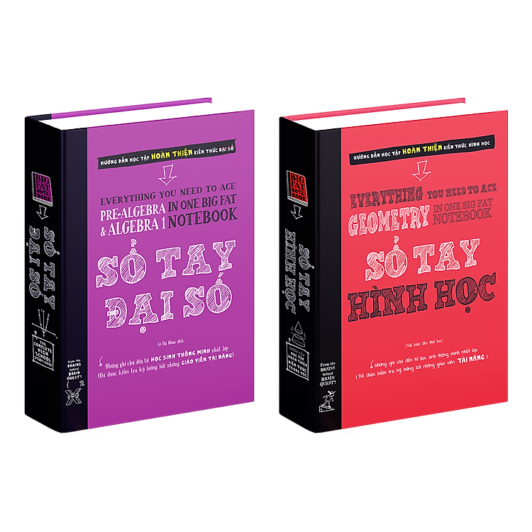 Sổ Tay Đại Số và Sổ Tay Hình Học