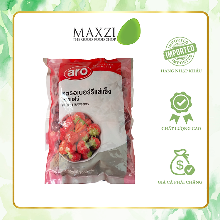 Dâu Tây Aro Đông Lạnh 1kg