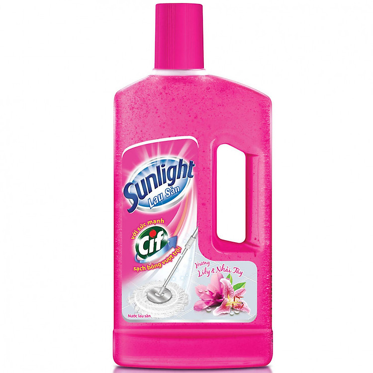 Nước Lau Sàn Sunlight Hương Hoa Lily Và Nhài Tây (1kg)