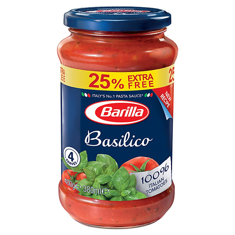 Sốt Cà Barilla New Napoletana (500g) - (Thêm 25% Trọng Lượng)
