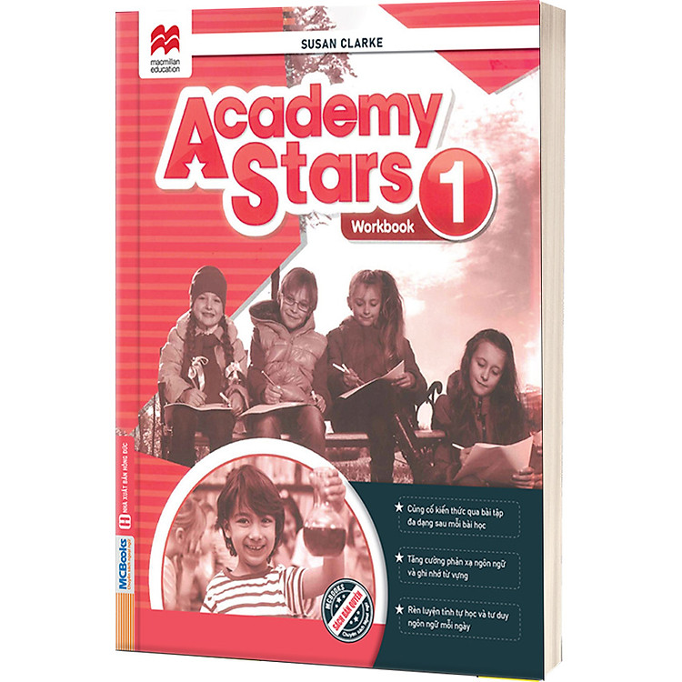 Academy Stars 1 Pupil’s Book + Workbook - Sách học tiếng Anh cho trẻ chuẩn Cambridge