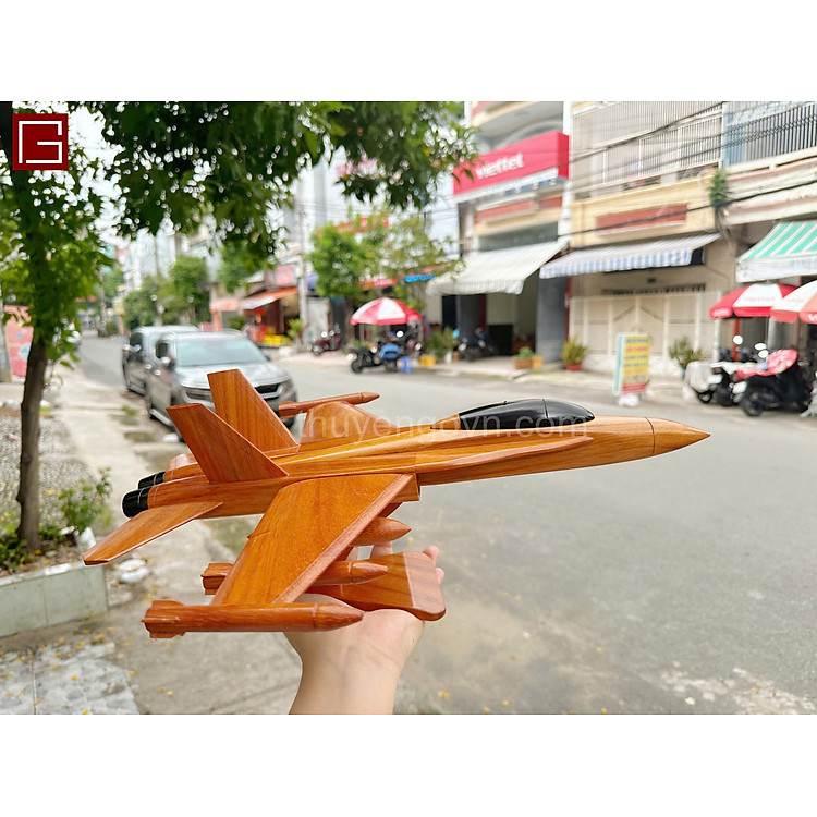 Mô Hình Máy Bay Gỗ Cao Cấp - Ảnh 5
