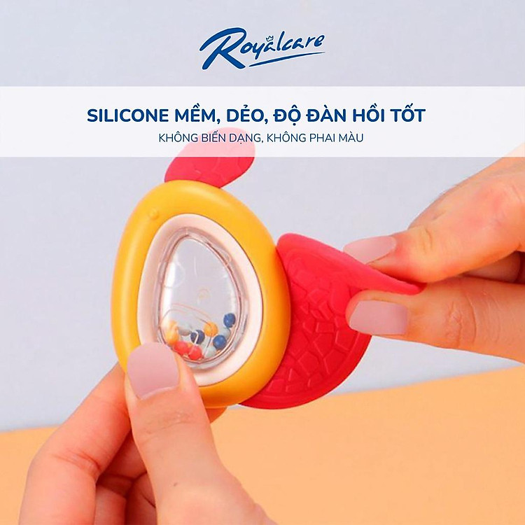 Đồ chơi xúc xắc gặm nướu 8 món RoyalCare Chính hãng Giá tốt - Hình ảnh 5