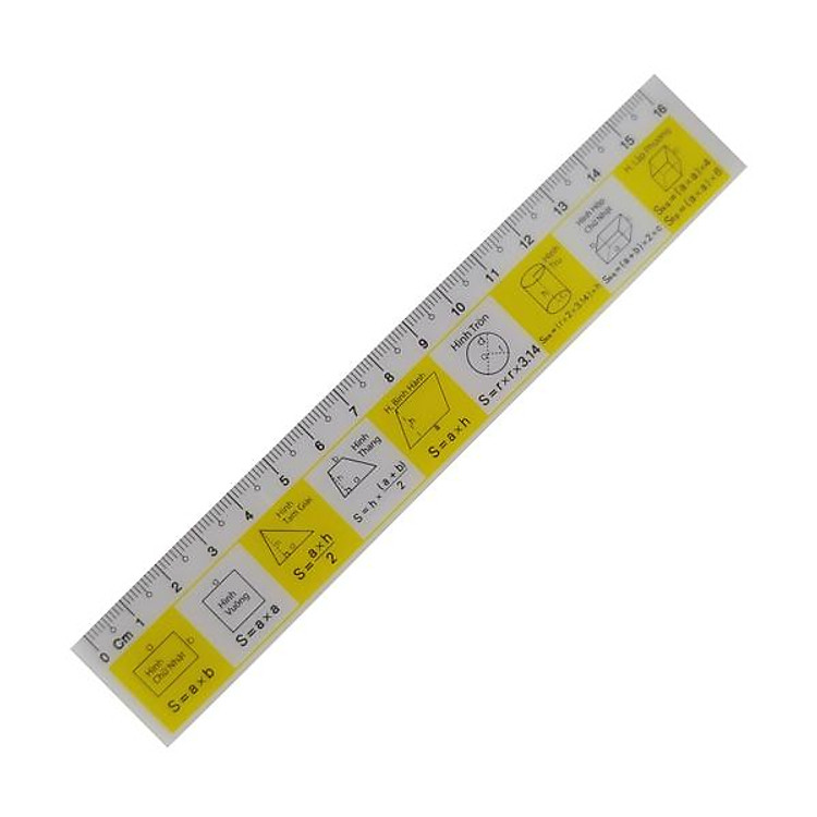 Thước Nhựa WinQ 16cm T-16