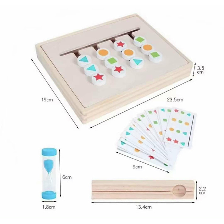 Mua Đồ Chơi Trí Tuệ Xếp Hình 4 Màu Chính hãng Giá rẻ - Hình ảnh 5