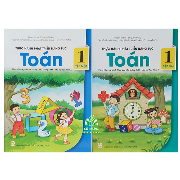 Thực Hành Phát Triển Năng Lực Toán 1 – Tập 1 + 2 (Theo Chương Trình GDPT 2018)