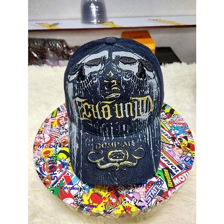 Nón kết bụi Mũ lưỡi trai (Hàng Hot Nhất) ecko thái lan thêu cực nét bwb ( nón thiết kế)