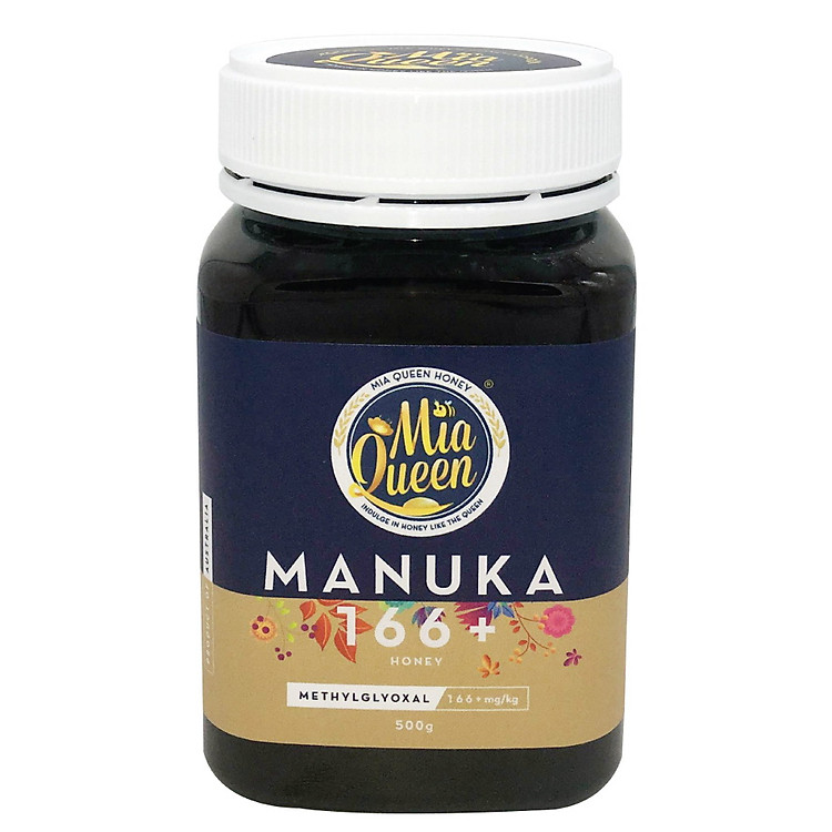 Thực Phẩm Chức Năng MIA Queen Honey Manuka 166+ - Mật ong Manuka nguyên chất 166+ 500gram
