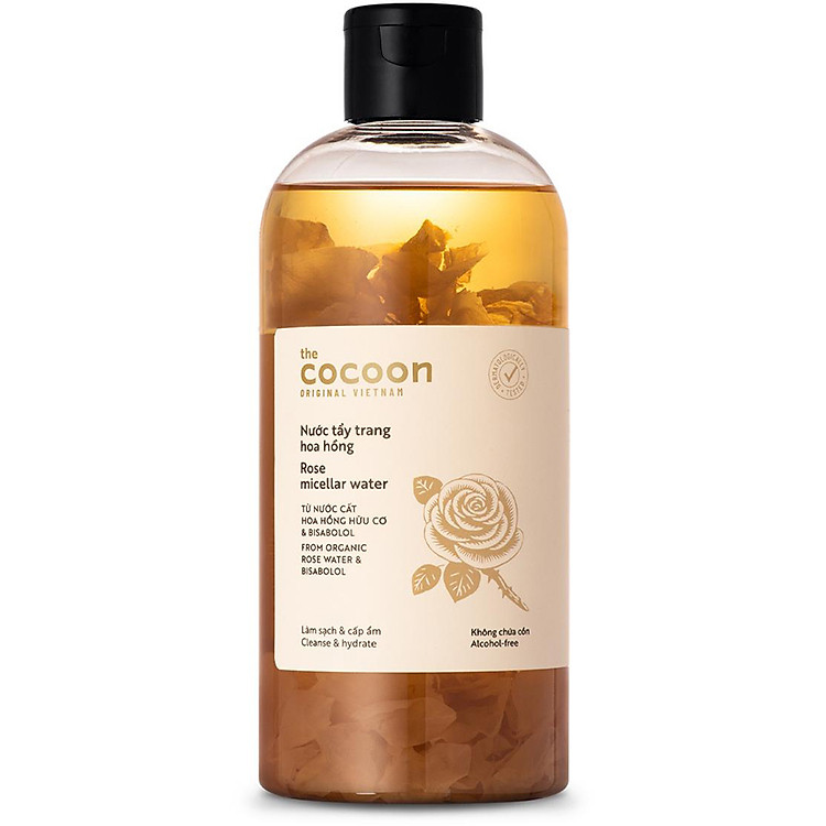 Nước Tấy Trang Hoa Hồng Cocoon 300ml