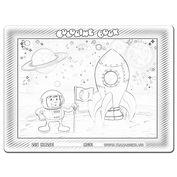 Mua Xếp hình Tia Sáng Phi hành gia - 30 Mảnh Chính hãng Ưu đãi - Hình ảnh 2