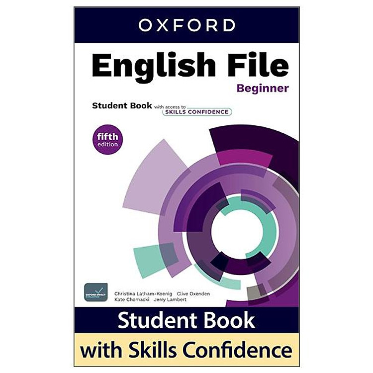 Sách ngoại văn: English File Beginner Student Book With Skills Confidence - Fifth Edition