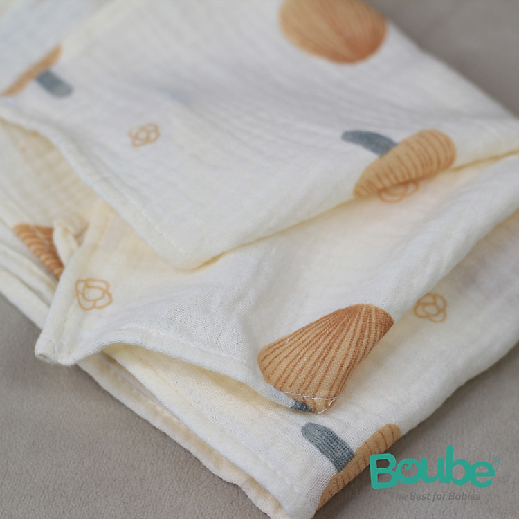 Khăn sữa họa tiết dễ thương cho bé Chính hãng Ưu đãi