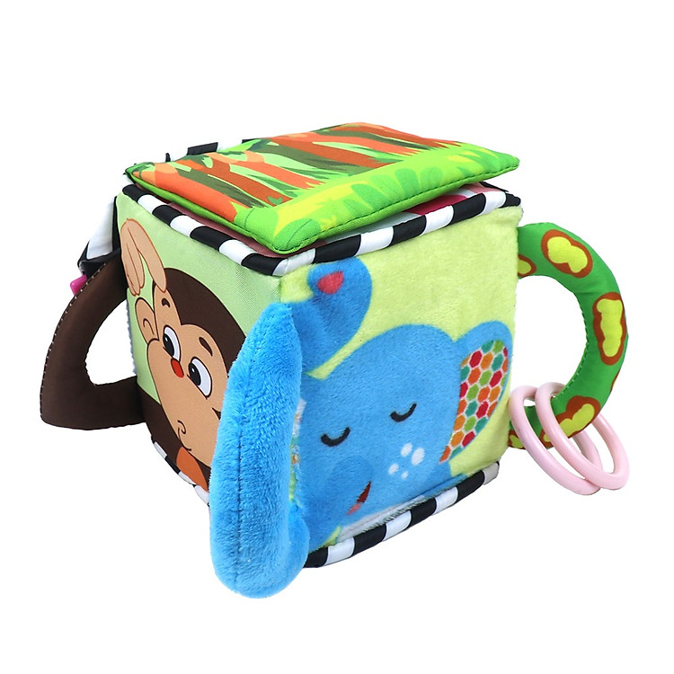Đồ Chơi Montessori Xúc Xắc Khối Vải Chính hãng Giá tốt - Hình ảnh 5