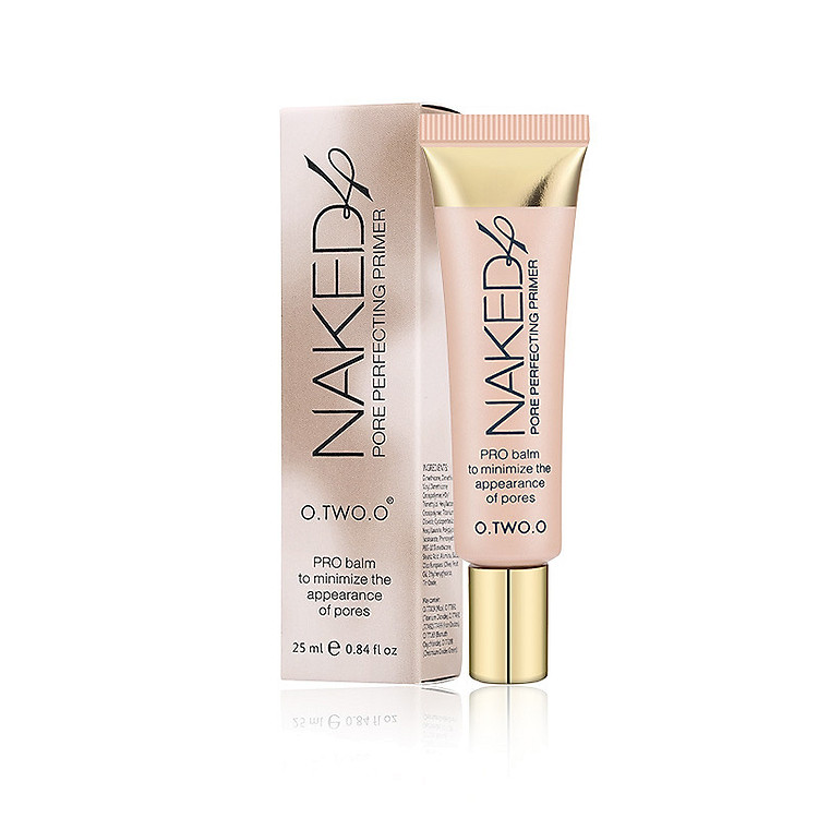 Kem Lót: O.TWO.O Primer Naked Pore Perfecting Rose Gold