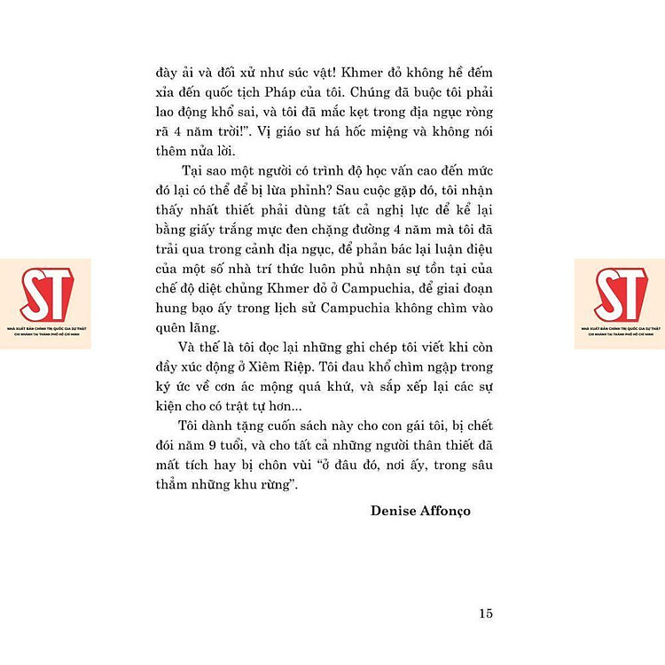 Thoát Khỏi Địa Ngục Khmer Đỏ - Hồi Ký Của Một Người Còn Sống - Ảnh 2
