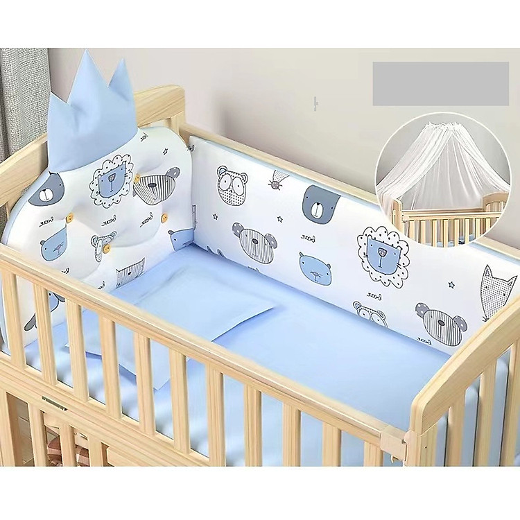 Mua Nôi gỗ lắc cho bé - HONA Buy Chính hãng Tiết kiệm - Hình ảnh 5