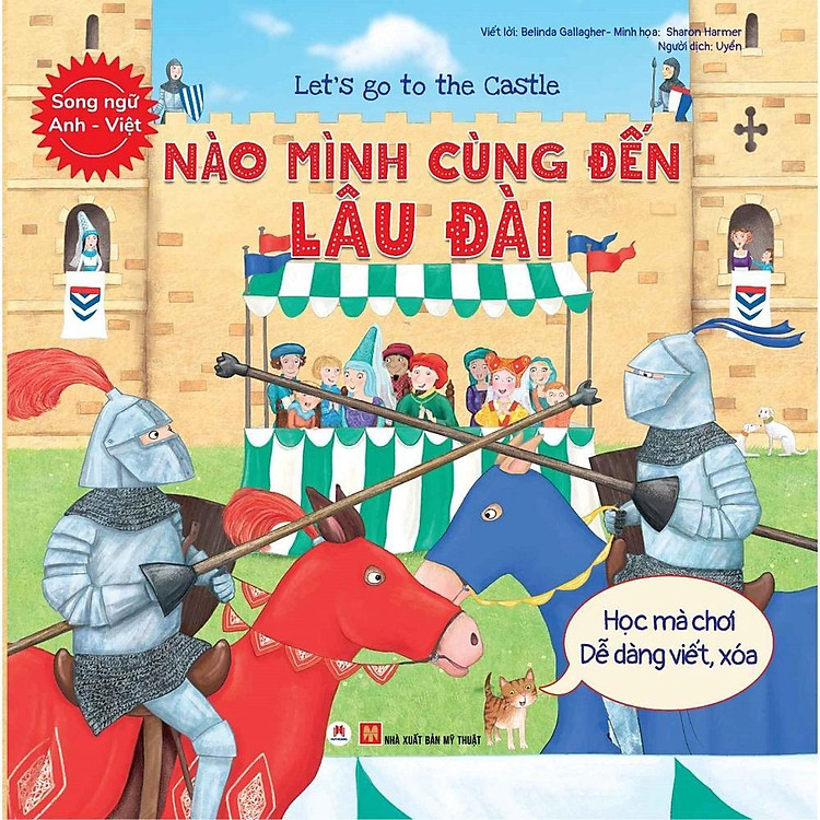 Sách - Let’S Go To The Catsle - Nào Mình Cùng Đến Lâu Đài - Song Ngữ Anh - Việt - Huy Hoàng Bookstore