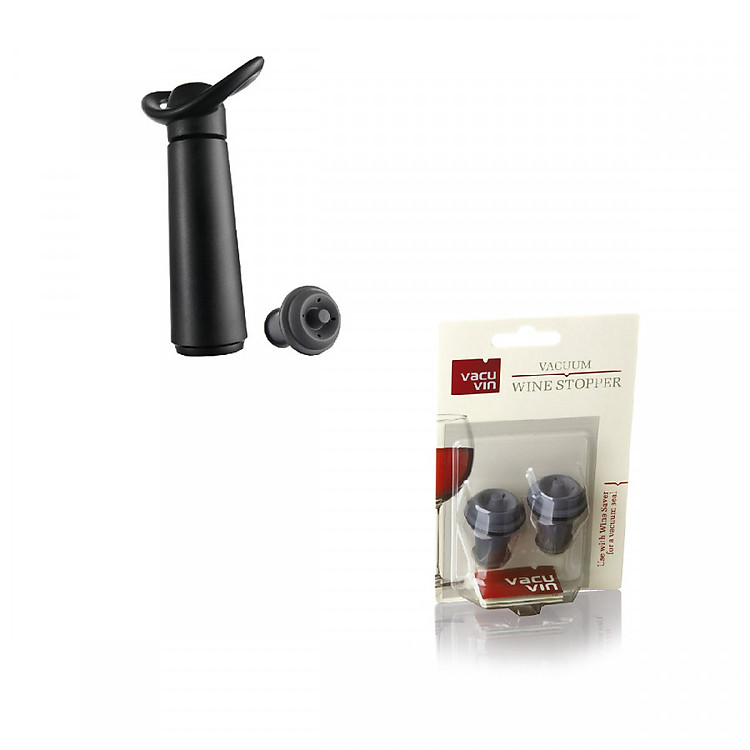 Combo Vacu Vin – Bộ hút chân không 3 món & Bộ 2 nút chân không